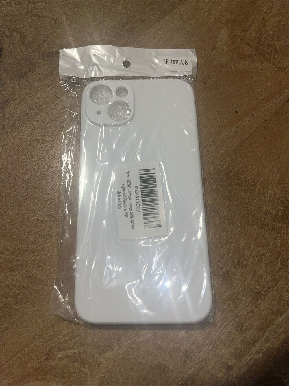 DTBG iPhone 15 Plus Silicone Phone Case White